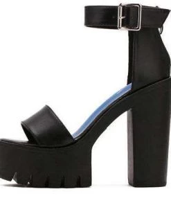 Own Saviour Shoes Jade Open Toe Platform Sandals