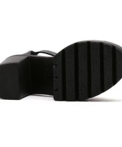 Own Saviour Shoes Jade Open Toe Platform Sandals