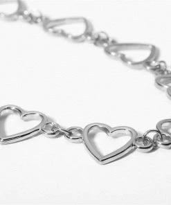 Own Saviour Joined Heart Choker Necklace