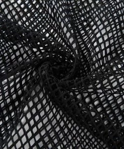 Own Saviour Long Sleeve Mesh Crop Tees + Tops