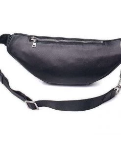 Own Saviour Midnight Faux Leather Waist/Shoulder Bag