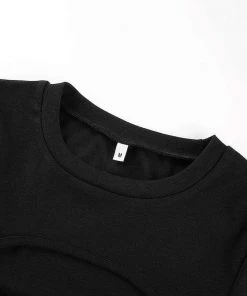 Own Saviour Tees + Tops Noir Bandage Wrap Crop