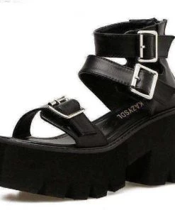 Own Saviour Power Gladiator Platform Sandals