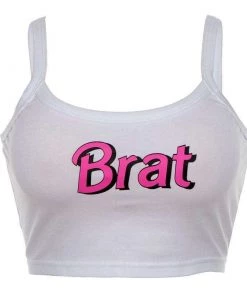 Own Saviour Brat Cami Crop Tees + Tops