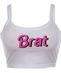 Own Saviour Brat Cami Crop Tees + Tops