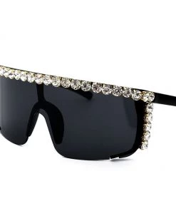 Own Saviour Diamante Shield Shades