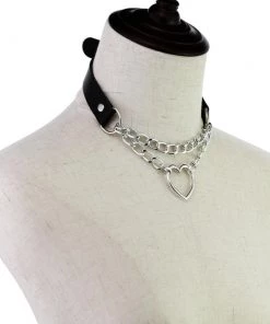 Own Saviour Heart Chain Choker Accessories