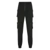 Own Saviour Black Cargo Pants