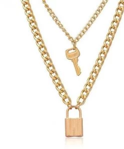 Own Saviour Lock + Key Necklace Accessories