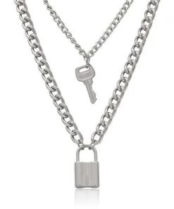Own Saviour Lock + Key Necklace Accessories