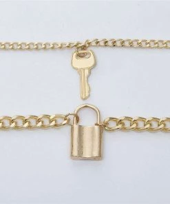 Own Saviour Lock + Key Necklace Accessories