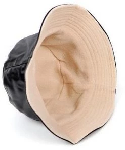 Own Saviour Accessories Faux Leather Bucket Hat