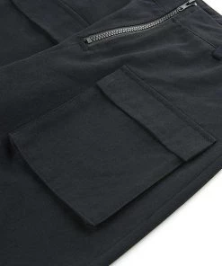 Own Saviour Black Zip Cargo Pants