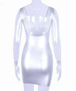 Own Saviour Metallic Mini Dress