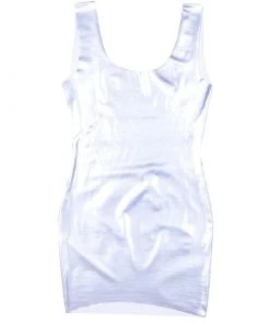 Own Saviour Metallic Mini Dress