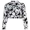 Own Saviour Cropped Cow Jacket Jackets
