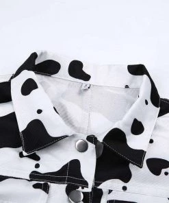 Own Saviour Cropped Cow Jacket Jackets