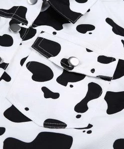 Own Saviour Cropped Cow Jacket Jackets
