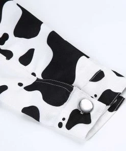 Own Saviour Cropped Cow Jacket Jackets