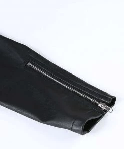 Own Saviour Jackets Crop Biker Jacket