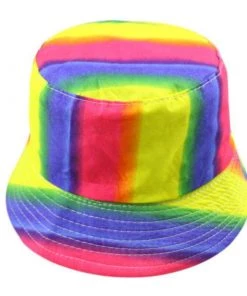 Own Saviour Accessories Light Rainbow Bucket Hat