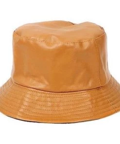 Own Saviour Accessories Faux Leather Bucket Hat