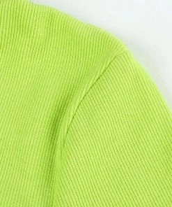 Own Saviour Tees + Tops Neon Buckle Turtleneck