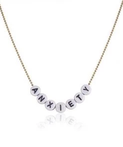Own Saviour Letter Bead Necklace