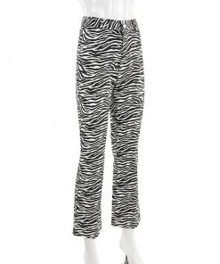 Own Saviour Zebra Flared Pants