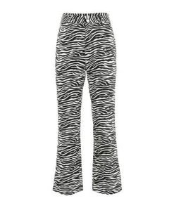 Own Saviour Zebra Flared Pants