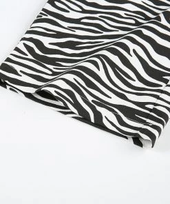 Own Saviour Zebra Flared Pants