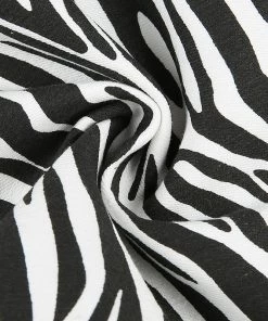 Own Saviour Zebra Flared Pants