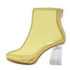 Own Saviour Shoes Colour Transparent PVC Heels