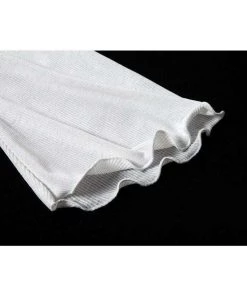 Own Saviour White V Hem Crop Tees + Tops