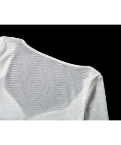 Own Saviour White V Hem Crop Tees + Tops