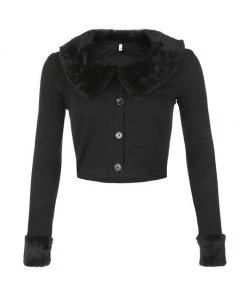 Own Saviour Faux Fur Cardigan