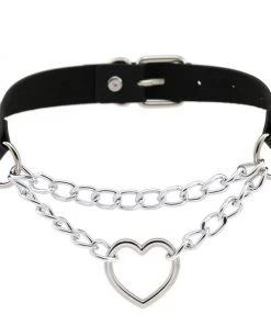 Own Saviour Heart Chain Choker Accessories