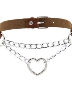 Own Saviour Heart Chain Choker Accessories