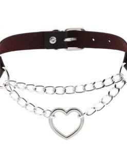 Own Saviour Heart Chain Choker Accessories