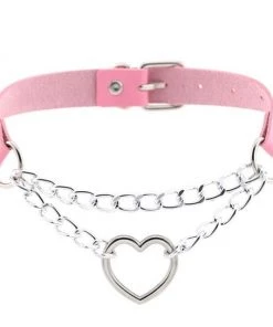 Own Saviour Heart Chain Choker Accessories