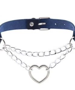 Own Saviour Heart Chain Choker Accessories
