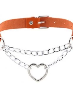 Own Saviour Heart Chain Choker Accessories