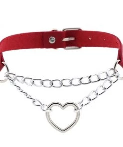 Own Saviour Heart Chain Choker Accessories