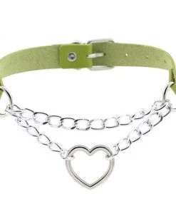 Own Saviour Heart Chain Choker Accessories