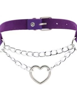 Own Saviour Heart Chain Choker Accessories