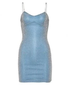 Own Saviour Shimmer Mini Dress