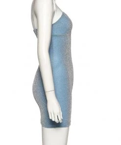 Own Saviour Shimmer Mini Dress