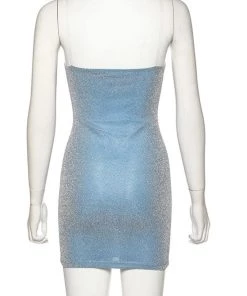 Own Saviour Shimmer Mini Dress