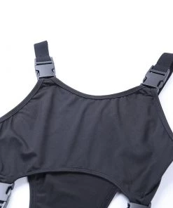Own Saviour Buckle Cut Out Bodysuit Bodysuits