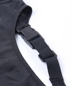 Own Saviour Buckle Cut Out Bodysuit Bodysuits